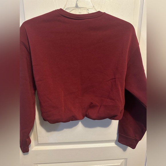 Jolie and Joy Fleece Cropped Sweatshirt for Women - Picture 2 of 3